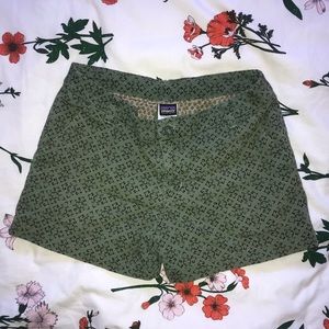 Patagonia Organic Cotton Printed Shorts